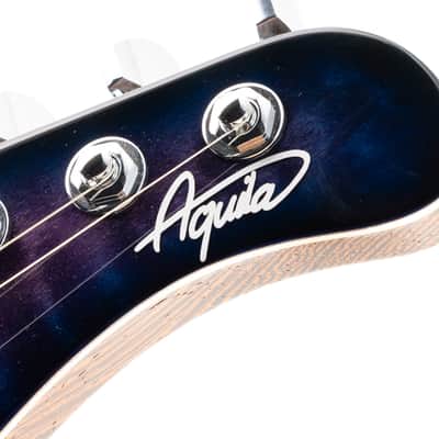 Mayones Aquila Elite S 6 Transparent Dirty Purple Blue Burst (483) image 13