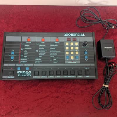 Sequential TOM 4-Voice Drum Machine 1985 - Black image 1