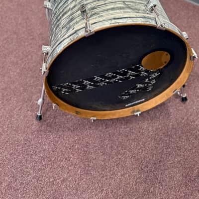 PDP CX Series 22x17 Bass Drum — Light Blue Onyx image 2