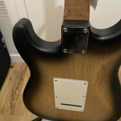Warmoth Stratocaster - Black to Clear Burst image 5