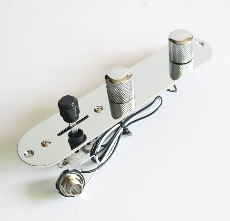 Prewired Tele Control Plate Assembly by Budreau Guitars image 1
