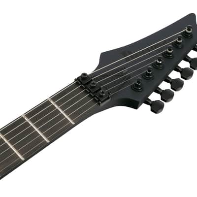 Ibanez RG Iron Label 6 String Electric Guitar - Black (RGRB620BKF) image 4