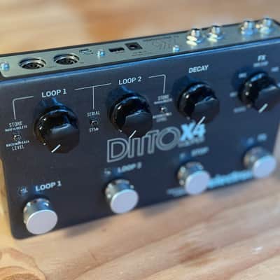 Immagine TC Electronic Ditto X4 Looper 2016 - Present - Black - 2