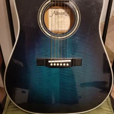 Alvarez 5081N B 90's Flame Maple Teal image 7