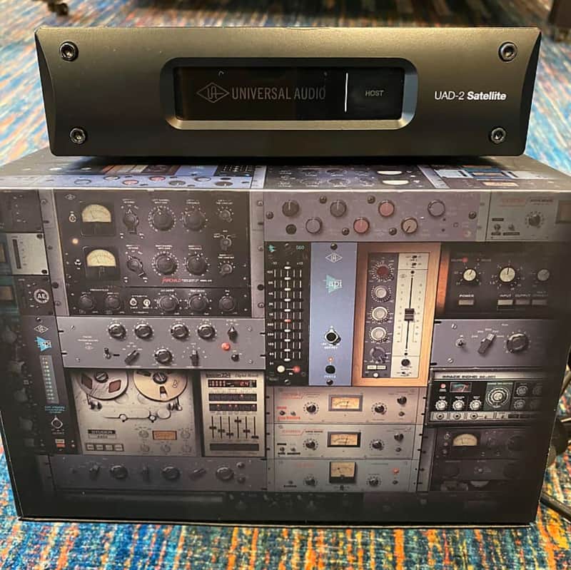 Universal Audio UAD-2 Satellite QUAD Core Thunderbolt DSP Accelerator with choicest tone shaping plugins. image 1
