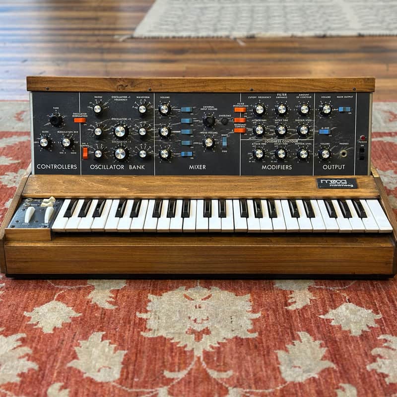 1974 Moog Minimoog Model D Walnut