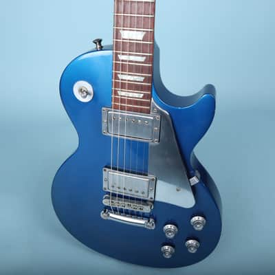 2004 Studio Limited Platinum Sapphire Blue Electric Guitar *Headstock Repair* image 7