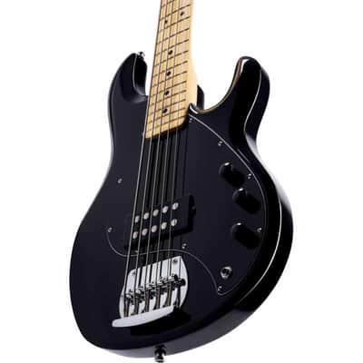 Sterling by Music Man RAY5-BK-M1 StingRay Black, 5-cordes image 5