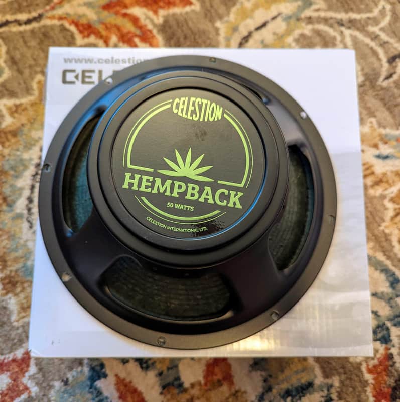 Celestion G12M-50 Hempback 12" 50-Watt 8ohm Guitar Amp Speaker 2020s - Black - Used image 1