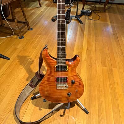 PRS Custom 24 1989 - dragon pickups vintage yellow image 1