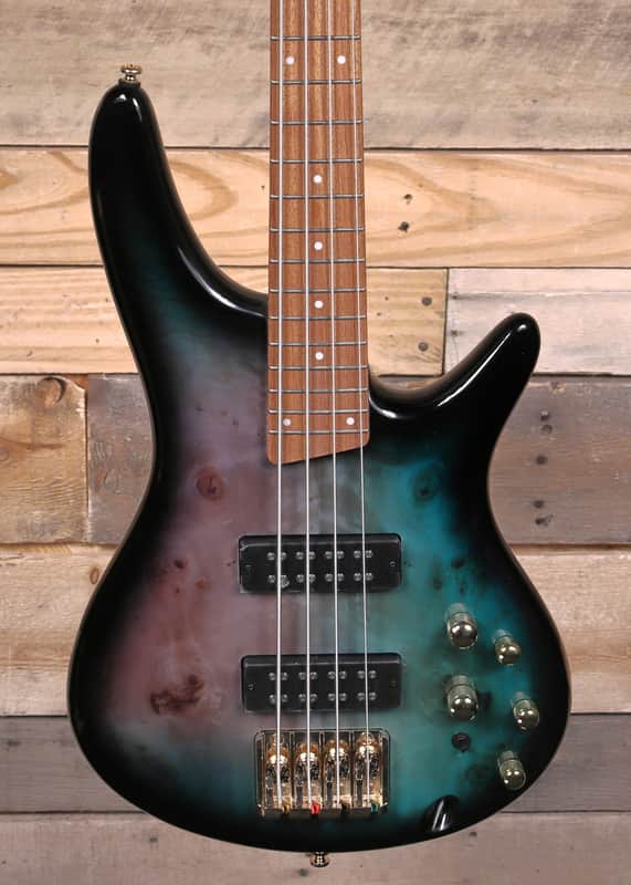 Ibanez SR400EPBDX 4-String Bass Tropical Seafloor Burst image 1