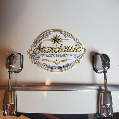 Tama Starclassic 5" Bass Drum Decal Logo Printed on Clear Vinyl '94 '95 and '96 image 4