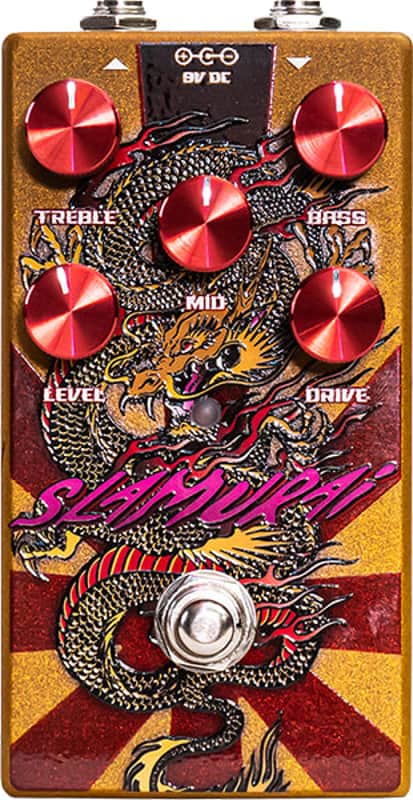 All-Pedal Slamurai — Amp-Like Overdrive | 3-Band EQ | Handmade USA image 1