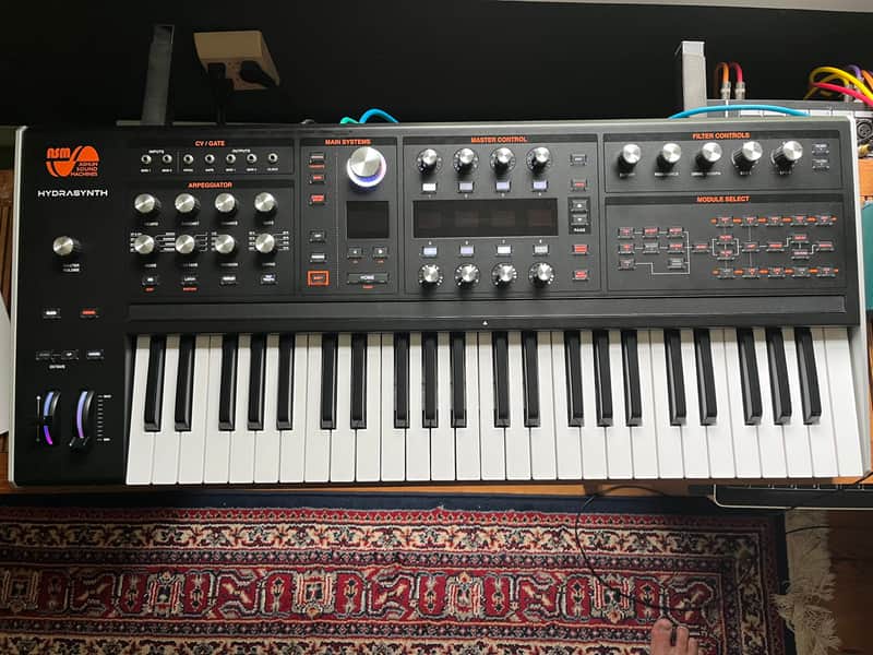 ASM Hydrasynth 49-Key Polyphonic Synthesizer 2020 - Black image 1