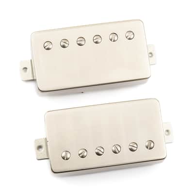 Tonerider Alnico 2 Classic Humbucker Standard Set (50mm Neck, 50mm Bridge)/Aged nickel cover