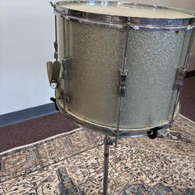 Immagine Ludwig 1960s Parade Drum 17x12" - Silver Sparkle - 5