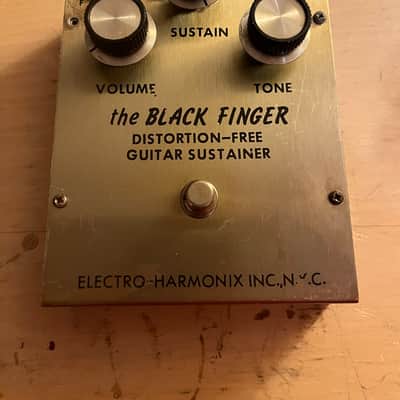 Electro-Harmonix Triangle Black Finger Compressor 1972 - 1978 - Metal image 1