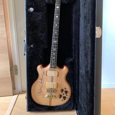 Alembic Stanley Clarke retro bass guitar 2016 filter preamp led's image 2