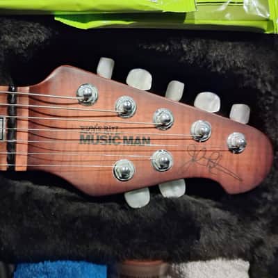 Ernie Ball Music Man John Petrucci Signature JP15-7 2015 - Tiger Eye Quilt image 11