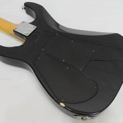 1996 Jackson Dinky DK2 Guitar MIJ - Trans Black HSS Duncan Designed PUPs Japan image 7