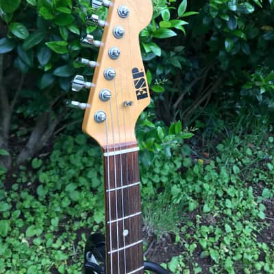 ESP lawsuit strathead 60's stratocaster in Burgundy Mist image 5