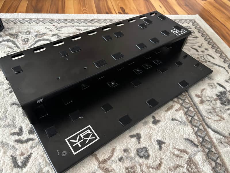 Vertex Tour Compact Pedalboard MKII with TC1 Riser 2022 - Present - Black image 1