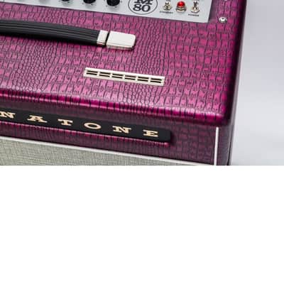 MAGNATONE Super Fifty-Nine M80 '59 Combo 1x12 45 Watts - Billy Gibbons Signature Limited Edition ZZ-Top - Chrome Grape image 2