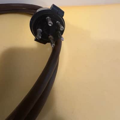 Hammond/Leslie 5 Pin Male Plug to 6 Pin Female Socket Cable - approx. 9 feet image 3