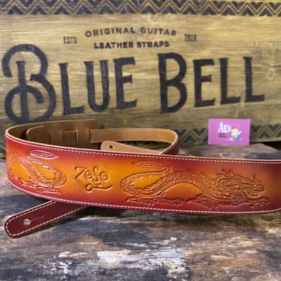 Blue Bell Straps ARTISAN ZOZO 73 Two Tone Aniline Colors Custom Shop for Al’s Music Factory image 2