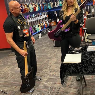 Ibanez RG550-PN Genesis Collection 2017 - Present Signed by Nita Strauss/+signature pickups image 11