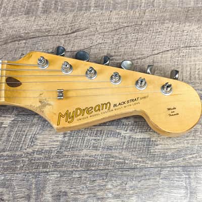 MyDream Partcaster Custom Built -Gilmour's Black Strat Spirit image 7