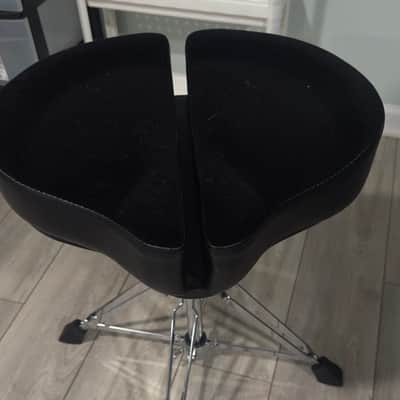 Ahead SPG-BL Spinal-G Saddle Drum Throne with 4-Leg Base 2010s - Black image 2