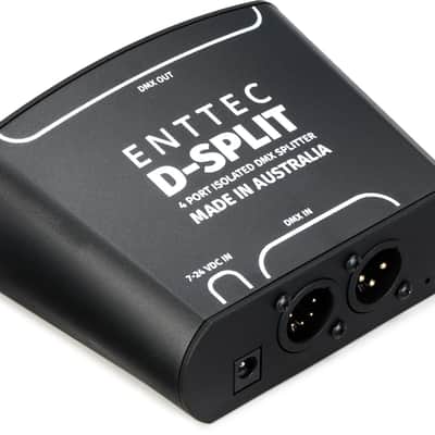 ENTTEC D-Split 4-port Isolated DMX Splitter image 1