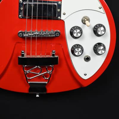 HK Semi-Hollow Guitar Red image 8