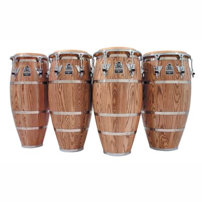 コンガ　ビンテージ　VALJE DRUMS？ Vintage 1960s Original Valje Conga and Quinto Hand Drum pair with