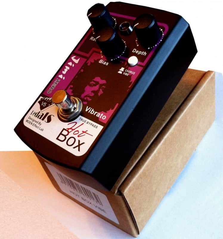 Hot Box Pedals HB-VB5 Jimi Vibe Chorus image 1
