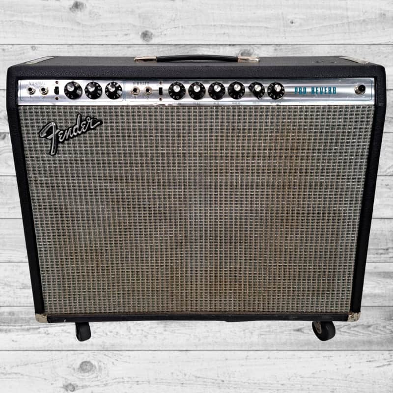 1973 Fender Pro Reverb Guitar Amp image 1