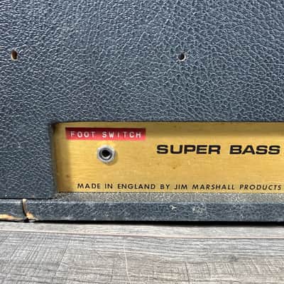 Marshall Super Bass 100w 1972 - Handwired! image 9