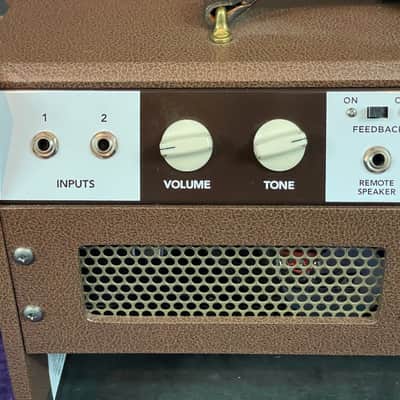 Magnatone Starlite 5-watt 1 x 8-inch Tube Combo Amp w/ Cover image 6