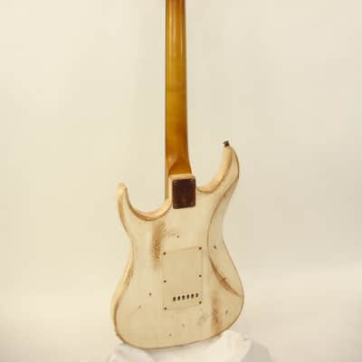 AXL BADWATER SRO Electric Guitar, Relic Distressed White image 15