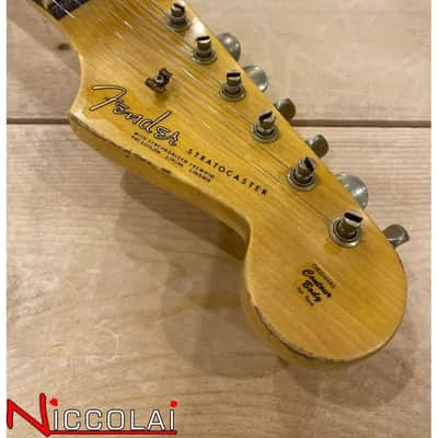 FENDER Michael Landau Signature 1963 Stratocaster, Round-Laminated Rosewood, Fiesta Red over 3-Color Sunburst image 18