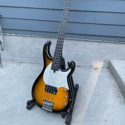Warning --> Modulus Funk (Flea) 4 String Bass 2009 Sunburst in VG/Excellent condition w/ LANE POOR! image 4