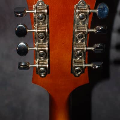 1972 Sunburst Harmony Batwing Mandolin Pro Setup Gigbag image 8
