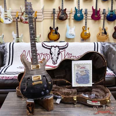 PRS Wild West Guitars 25th Anniversary Limited Run Wood Library Artist Package Hollowbody II Piezo Frostbite Fade (Private Stock Color) 5.60 LBS (US Only / No International Shipping) image 6
