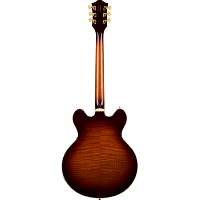 Gretsch Broadkaster LX Figured Center Block Electric Guitar - Havana Burst image 3
