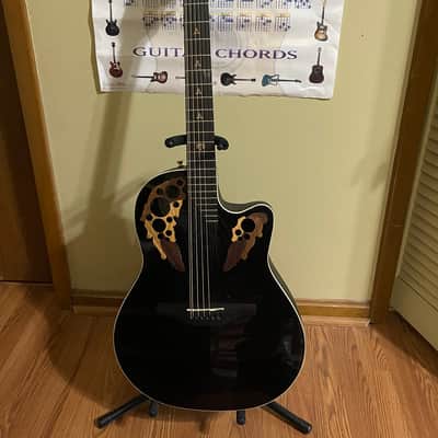 Ovation  Adamas Melissa Etheridge guitar MERB 12 string  2001 Ruby Redburst image 1