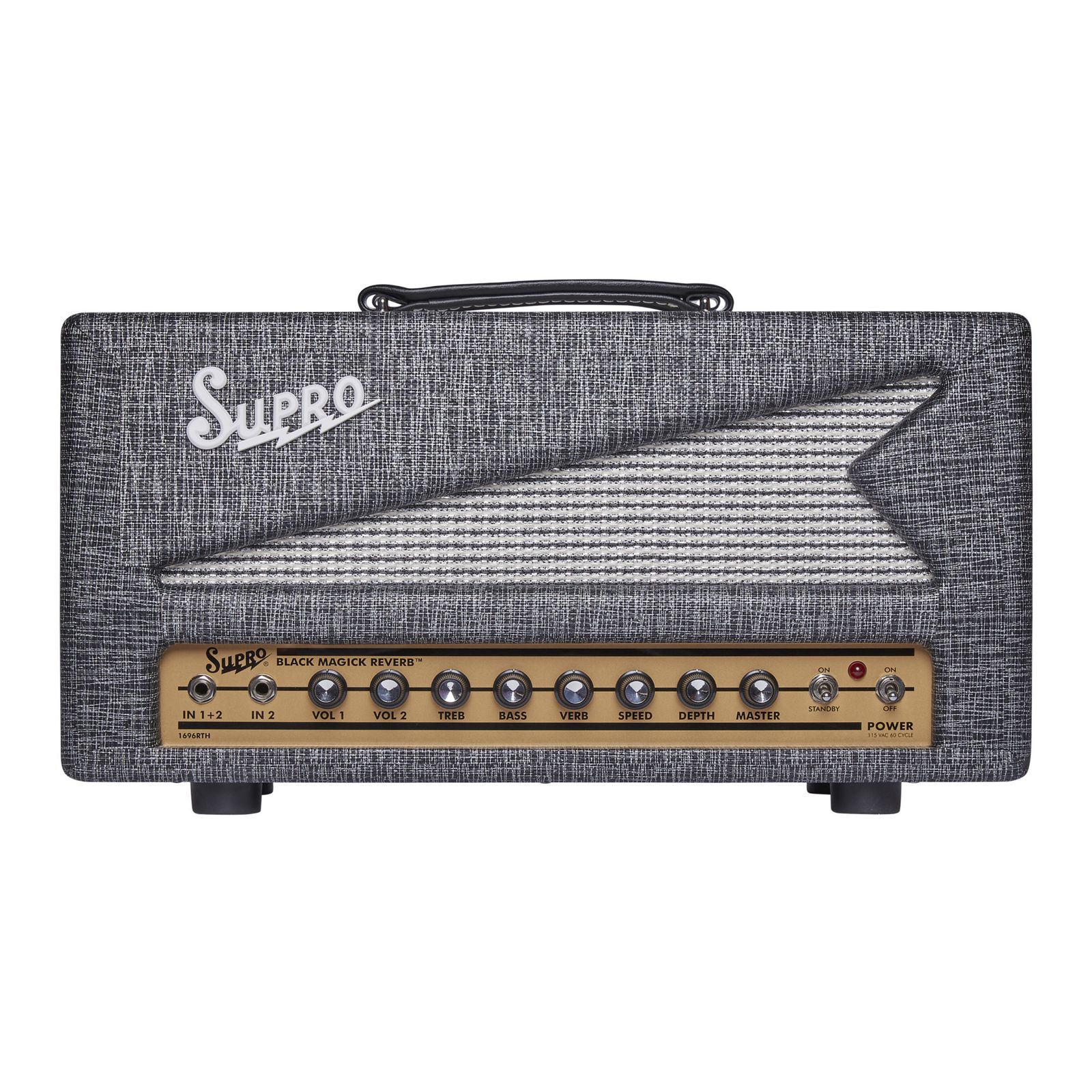 Supro 1696RTH Black Magick Reverb 25-Watt Guitar Amp Head | Reverb
