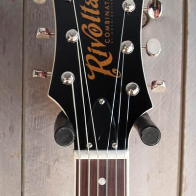 Rivolta Guitars Mondo Combinata Burgundy Mist Metallic 2023 BONUS Rivolta Premium soft case included image 3