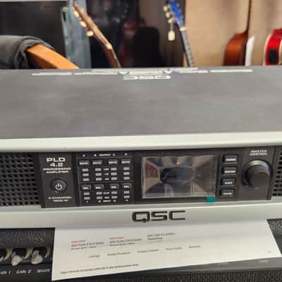 QSC PLD 4.2 PLD Series Power Amp 2010s - Black/Silver image 1