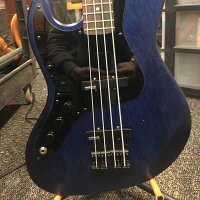 T.Davis Customs Muchaman J Bass 2017 Trans Blue image 8